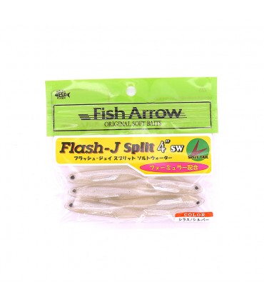 VINILO FLASH J SPLIT 4" DE FISH ARROW