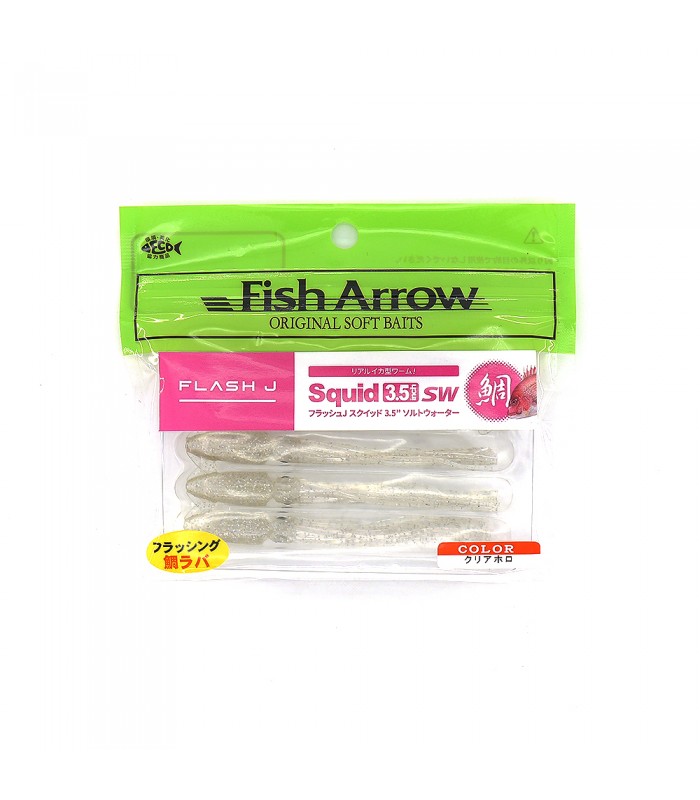 VINIL FISH ARROW FLASH J SQUID 3,5"