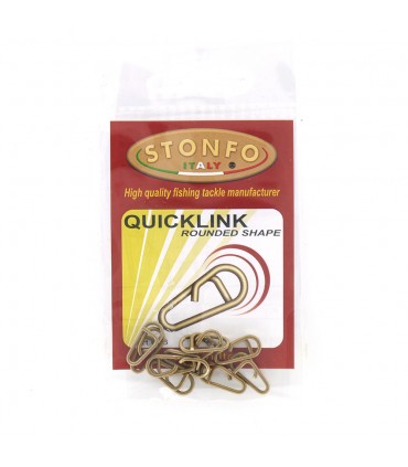 SNAP QUICKLINK ROUNDED STONFO BRONZE