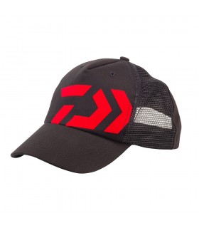 GORRA DAIWA TRUCKER NOIRE LOGO ROUGE