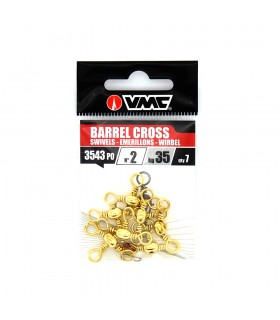 GIRATORIO BARRIL TRIPLE DORADO DE VMC