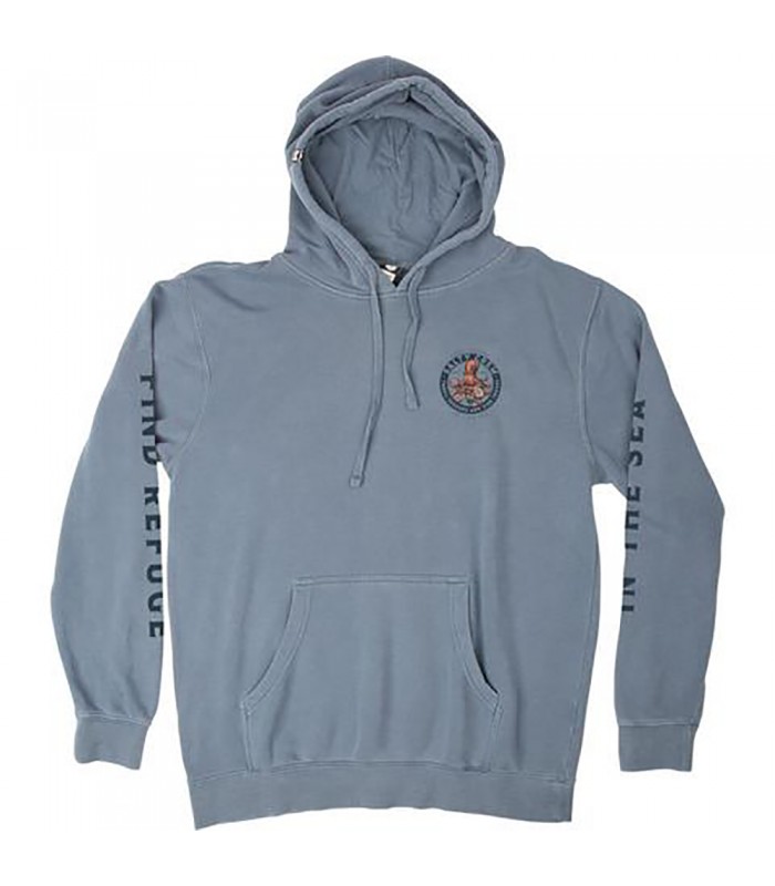 CAMISOLA SALTY CREW DEEP REACH OVERDYED FLEECE