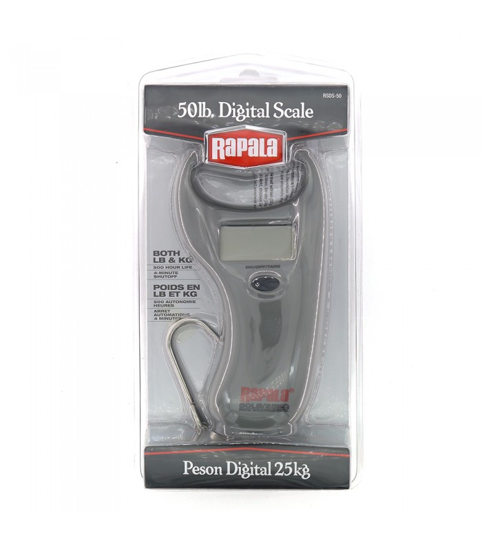 MEDIDOR DE PESO DIGITAL RAPALA 25 KG