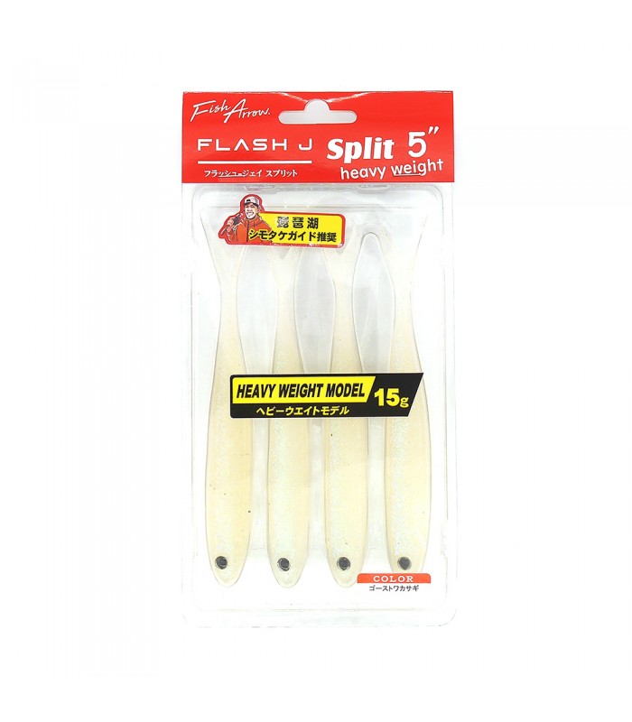 VINIL FLASH J SPLIT 5 VINIL PESADO POR FISH ARROW"