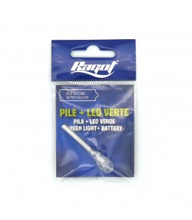 LED VERDE COM BATERIA RAGOT