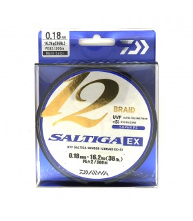 LINHA DE TRANÇADA DAIWA SALTIGA 12 BRAID 300M