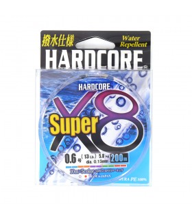 LINHA TRANÇADA DUEL HARDCORE SUPER X8 200 M