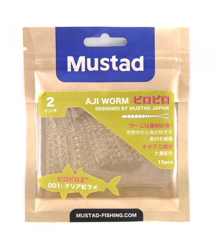 VINIL MUSTAD AJI WORM PILO-PILO