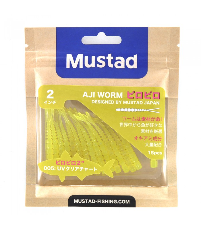 VINIL MUSTAD AJI WORM PILO-PILO