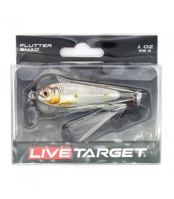 SPINNING JIG LIVE TARGET FLUTTER SHAD 28 GRS 
