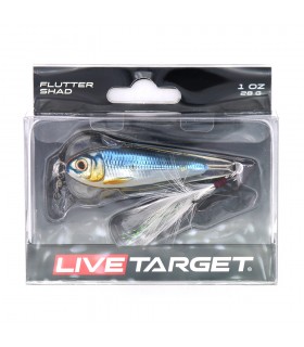 SPINNING JIG FLUTTER SHAD 28 GRS DE LIVE TARGET