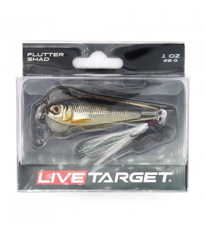 SPINNING JIG LIVE TARGET FLUTTER SHAD 28 GRS 