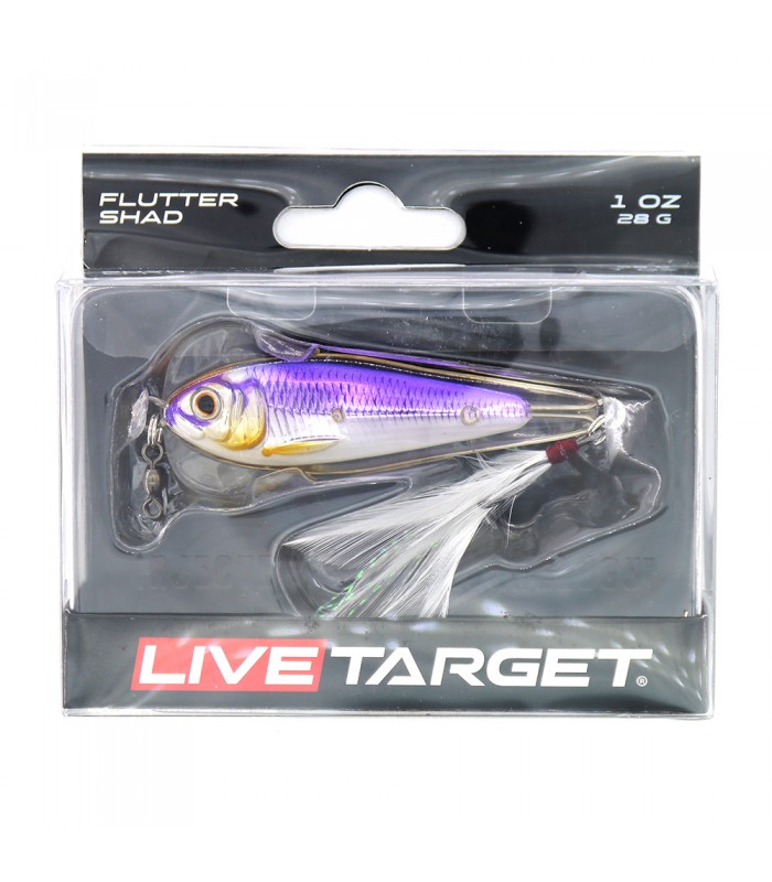 SPINNING JIG LIVE TARGET FLUTTER SHAD 28 GRS 