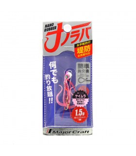 JIG MAJOR CRAFT NANO RUBBER 1,5 GRS