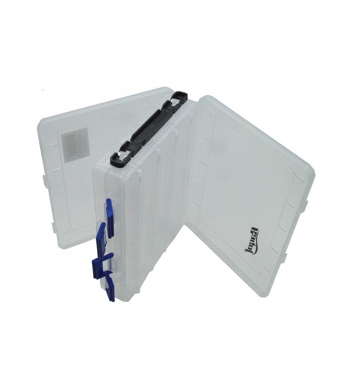 CAIXA RAGOT PARA AMOSTRAS DUPLA TAMPA DE VISION HORIZONTAL