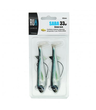 VINIL RUA LURES SABA 33 GRS