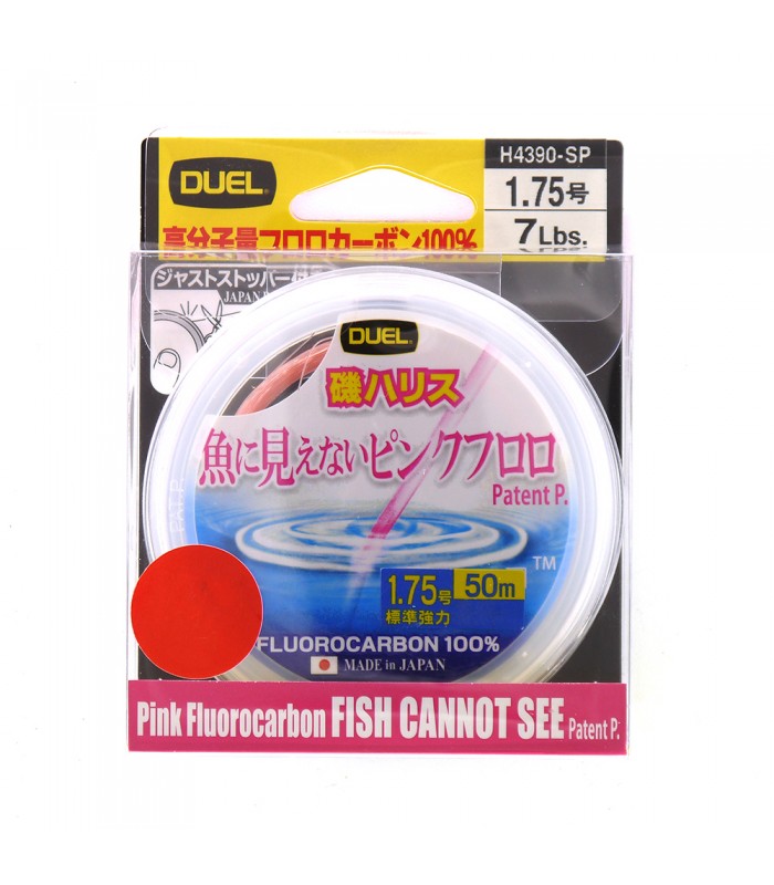 FLUOROCARBON DUEL PINK 50 M EGING