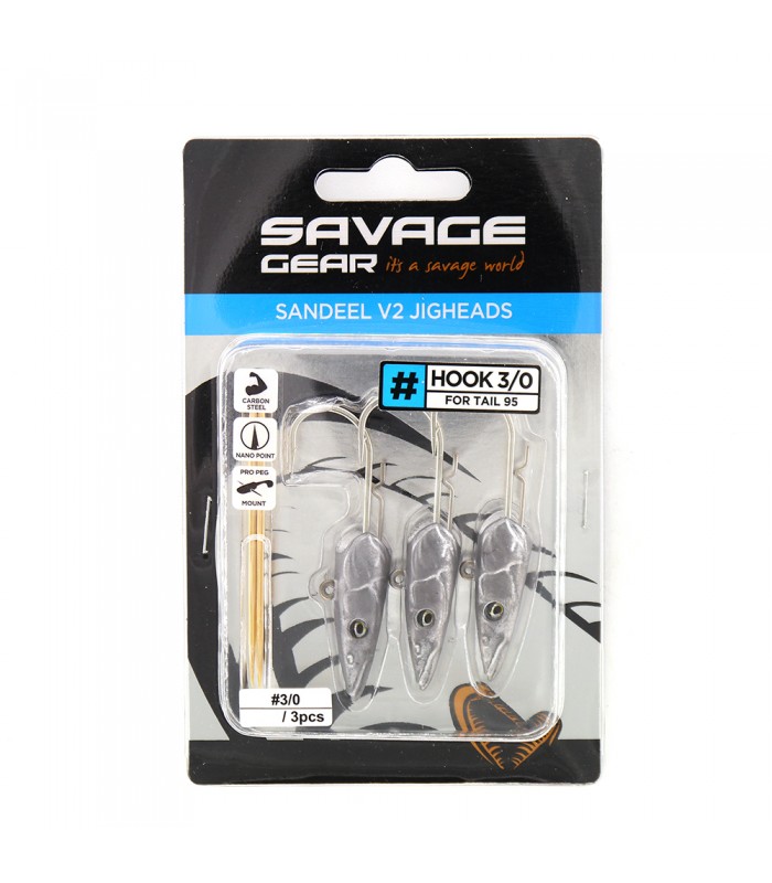 CABEÇOTE SAVAGE GEAR SANDEEL V2