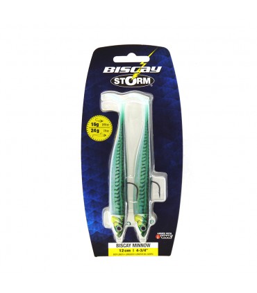VINILO BISCAY MINNOW 12 CM - 24 G DE STORM