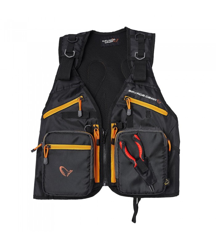 CHALECO SAVAGE GEAR PRO TACT SPINNING PRETO