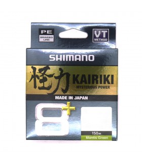 LINHA TRANÇADA SHIMANO KAIRIKI 8+ 150 M