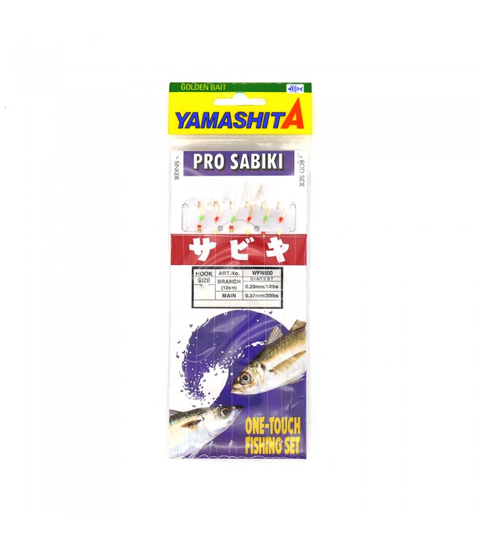 APARELHOS DE CARAPAU YAMASHITA PRO SABIKI WFN-600