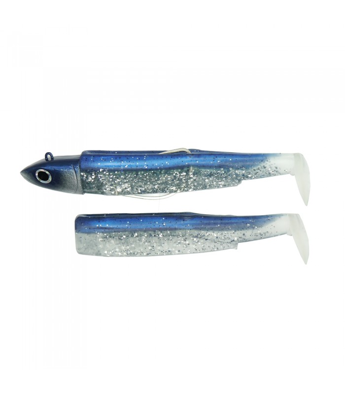 VINIL FIIISH BLACK MINNOW 140 - 40 GRS COMBO OFF SHORE
