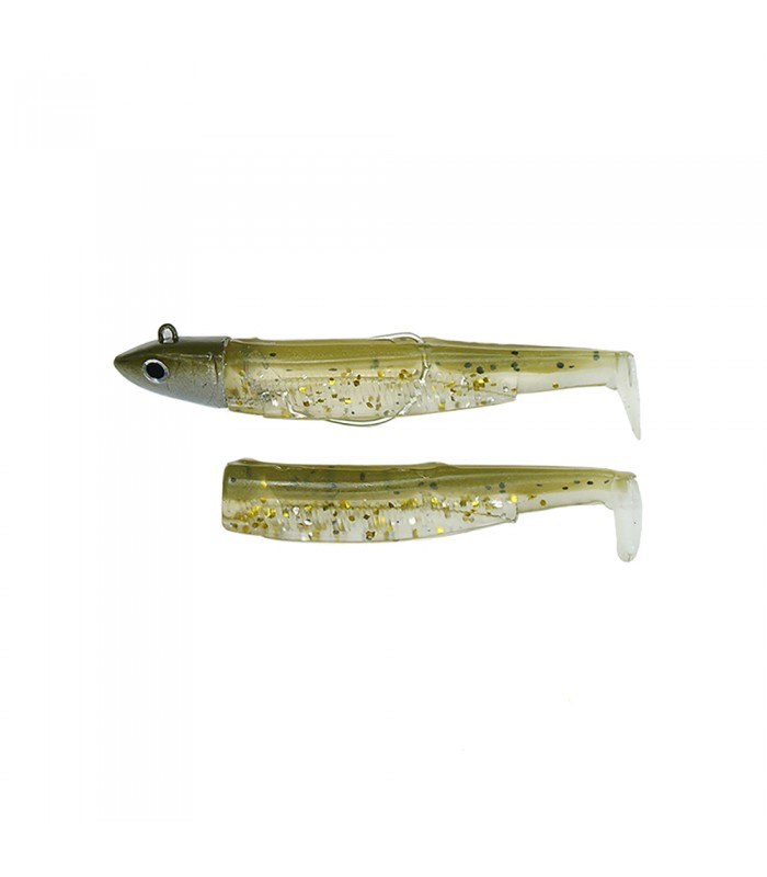 VINILO FIIISH BLACK MINNOW 90 - 10 GRS COMBO OFF SHORE