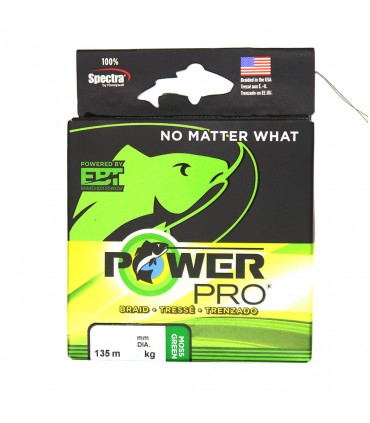 LINHA ENTRANÇADA POWER PRO SPECTRA GREEN MOSS 135 M