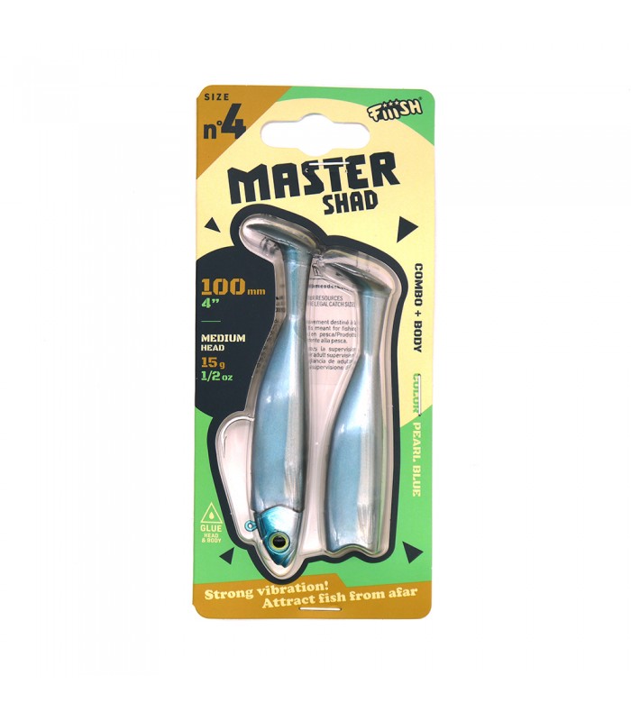 VINYL FIIISH MASTER SHAD 100 - 15 GRS