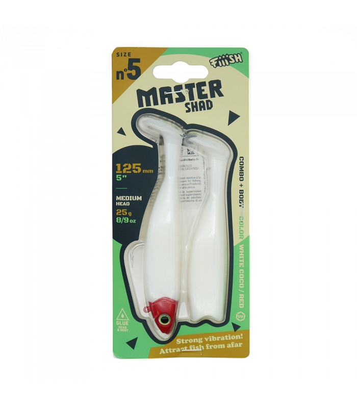 VINYL FIIISH MASTER SHAD 125 - 25 GRS