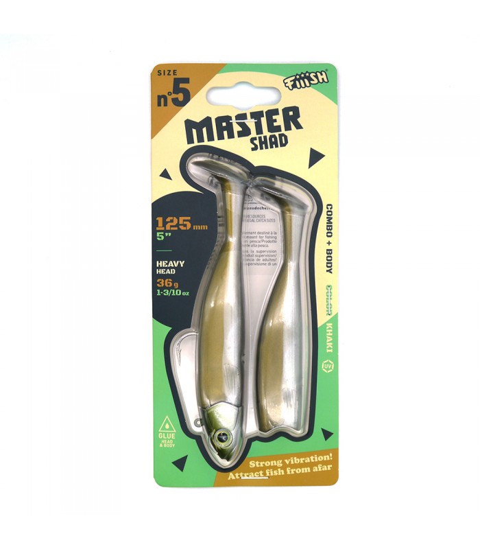 VINYL FIIISH MASTER SHAD 125 - 36 GRS