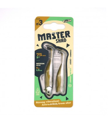 VINYL FIIISH MASTER SHAD 75 - 6 GRS