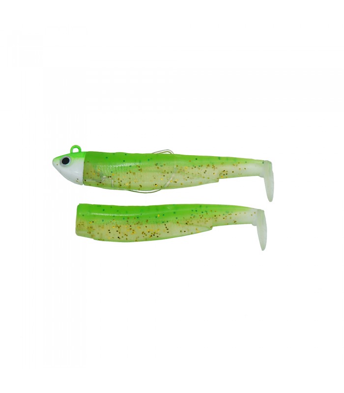 VINIL FIIISH BLACK MINNOW 90 - 8 GRS COMBO SEARCH