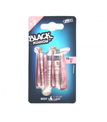 VINILO FIIISH BLACK MINNOW 70 4 CUERPOS