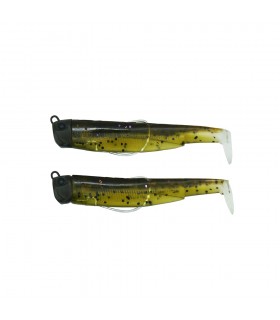VINIL FIIISH BLACK MINNOW PUG 90 - 7 GRS DUPLO COMBO