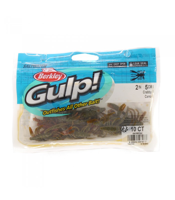 VINILO BERKLEY GULP CRABBY 5 CM