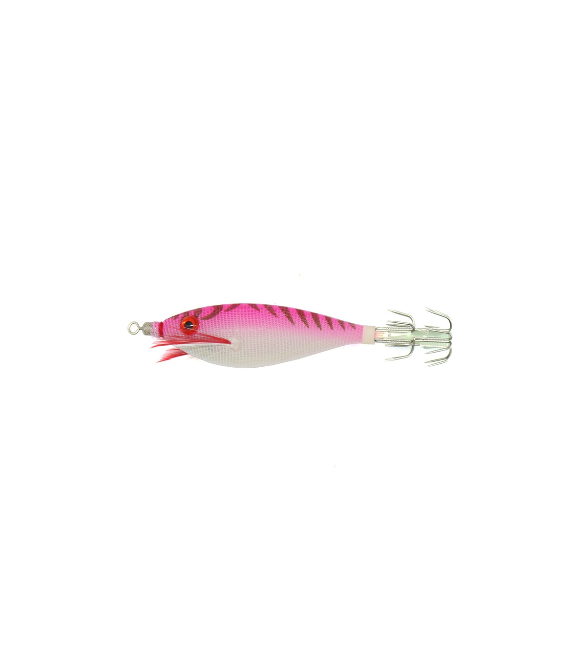 Leurre Totanara Yo-Zuri Squid Jig Ultra Laser - Taille S, Crochet M2, Couleur 4 (FL89), Pour Pêche Au Calmar