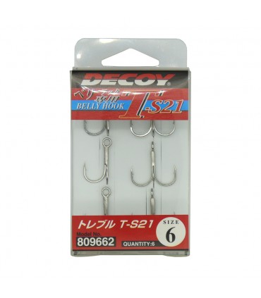 ANZUELOS TRIPLES DECOY T-S21
