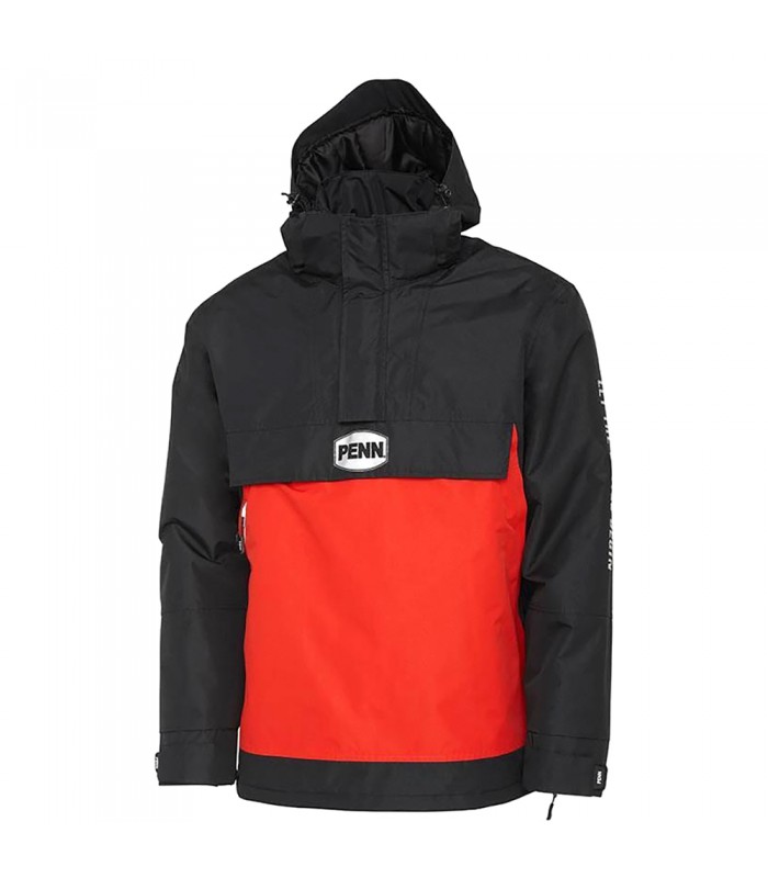CHAQUETA PENN FIERCE SMOCK FIERY RED/INK