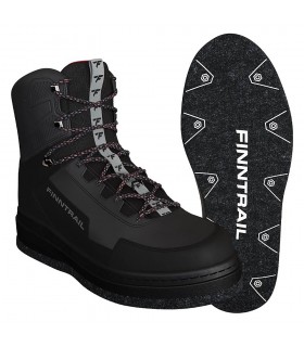 BOTAS WADER FINNTRAIL WADEMAN DARK GREY SUELA FIELTRO