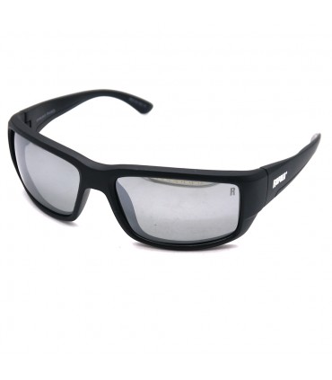 ÓCULOS POLARIZADOS RAPALA AMBERJACK MATTE BLACK SILVER MIRROR