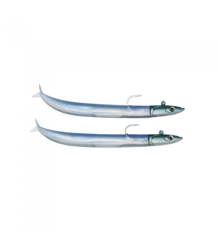 VINILO FIIISH CRAZY SAND EEL Nº1 10 CM - 10 GRS DOBLE COMBO OFF SHORE