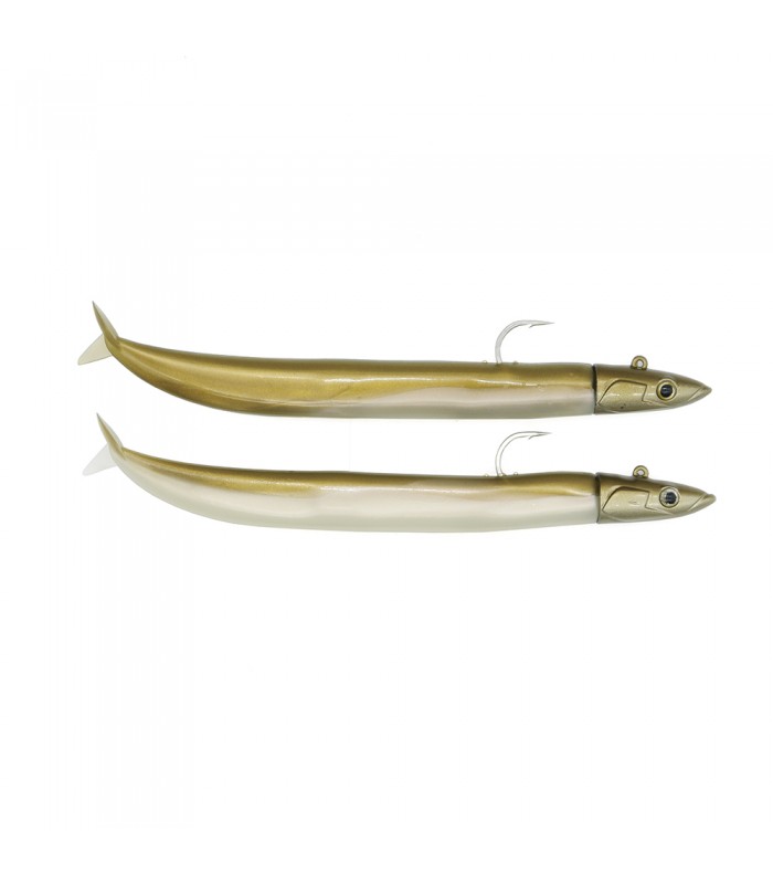 VINIL FIIISH CRAZY SAND EEL 15 CM -20 GRS DUPLO COMBO OFF SHORE