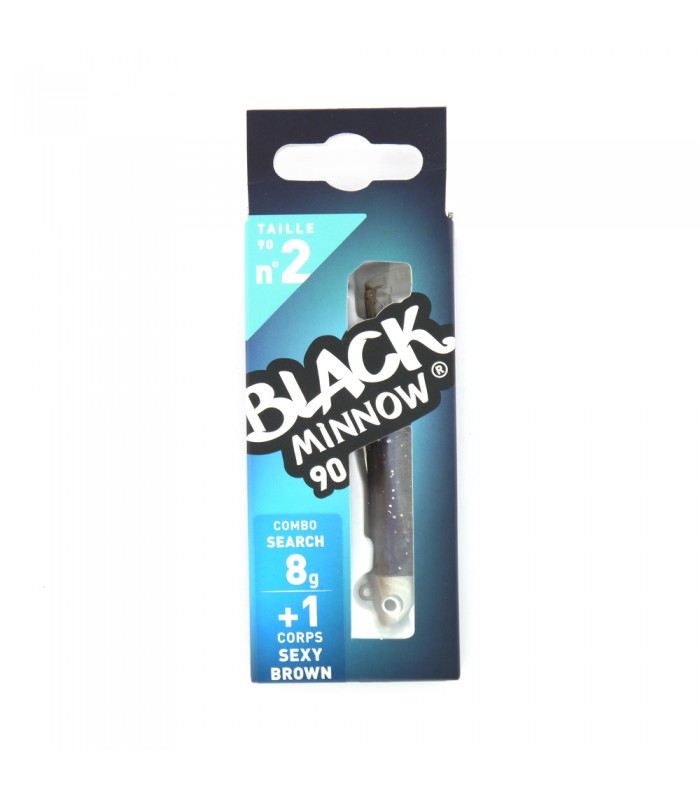 VINIL FIIISH BLACK MINNOW 90 - 8 GRS COMBO SEARCH