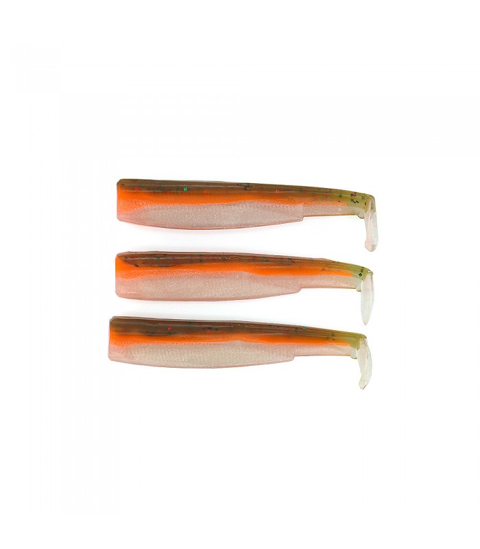 VYNIL FIIISH BLACK MINNOW 90 3 CORPOS