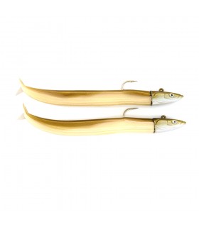 VINIL FIIISH CRAZY SAND EEL 12 CM -15 GRS DUPLO COMBO OFF SHORE